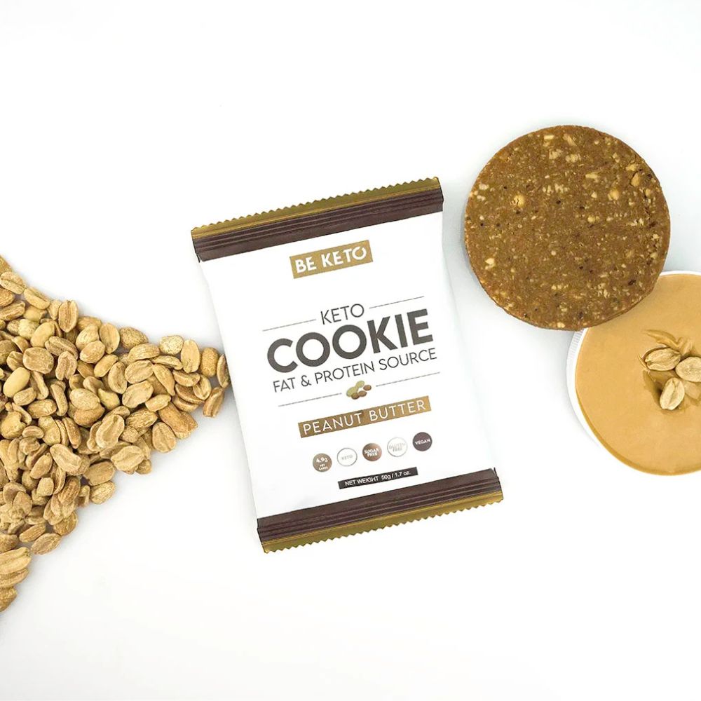 Keto Cookie Peanut Butter – Myk cookie med peanøttsmør (50 g)