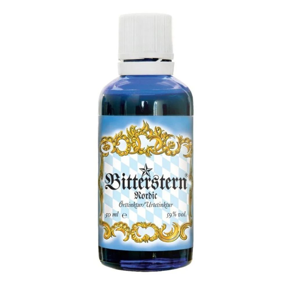 Bitterstern 50 ml, flytende tinktur med ekstrakter fra 17 ulike bitterurter