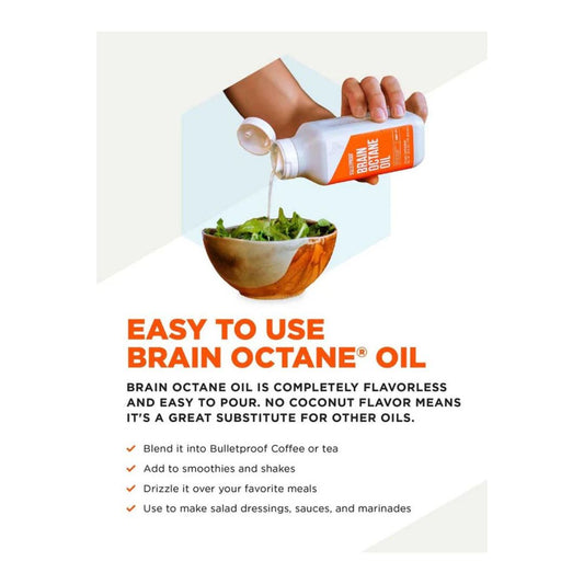 Brain Octane C8 MCT Oil – 946 ml