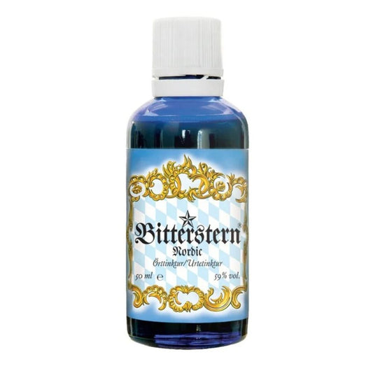 Bitterstern 50 ml, flytende tinktur med ekstrakter fra 17 ulike bitterurter