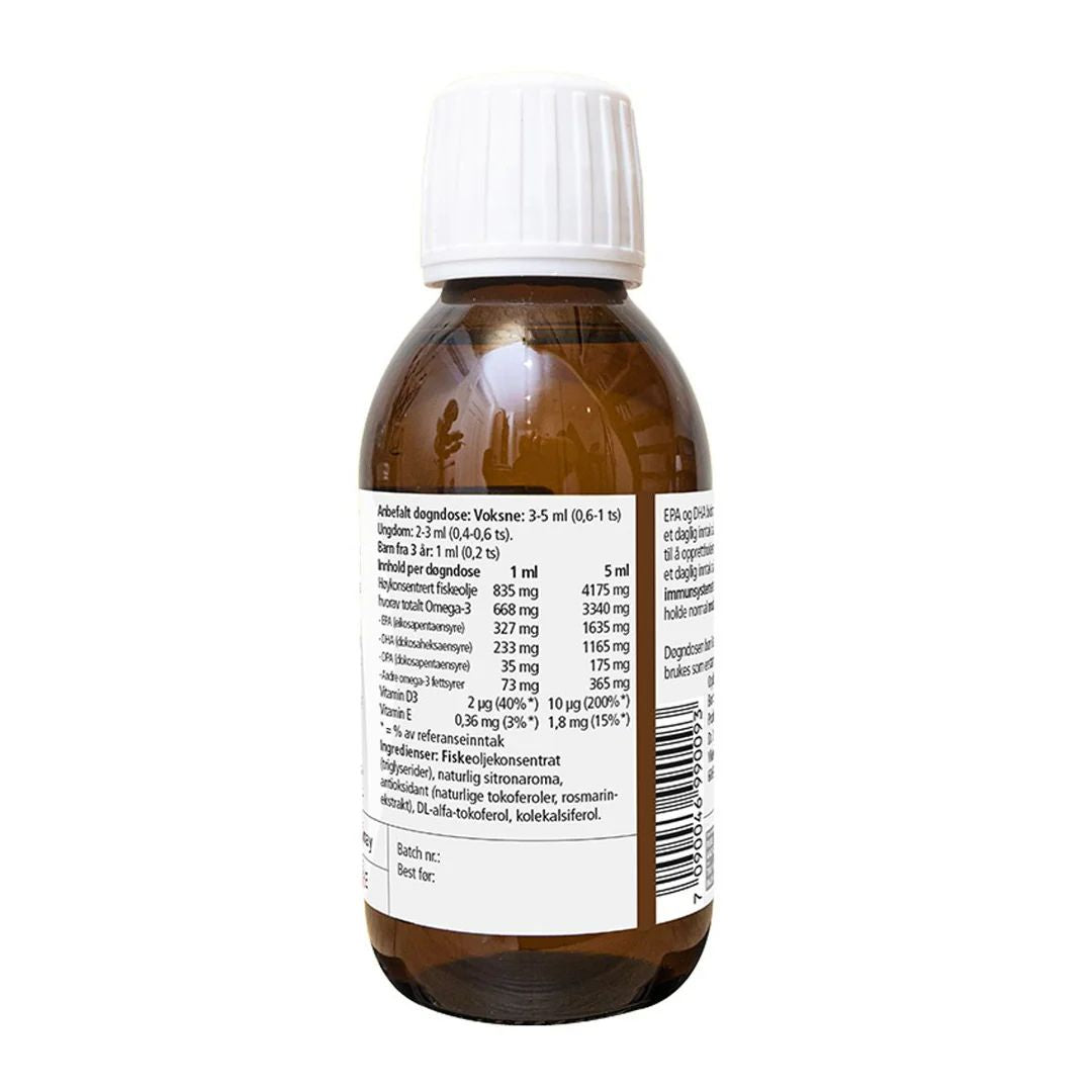 Easy Choice Omega-3 Original Flytende - produktdetaljer
