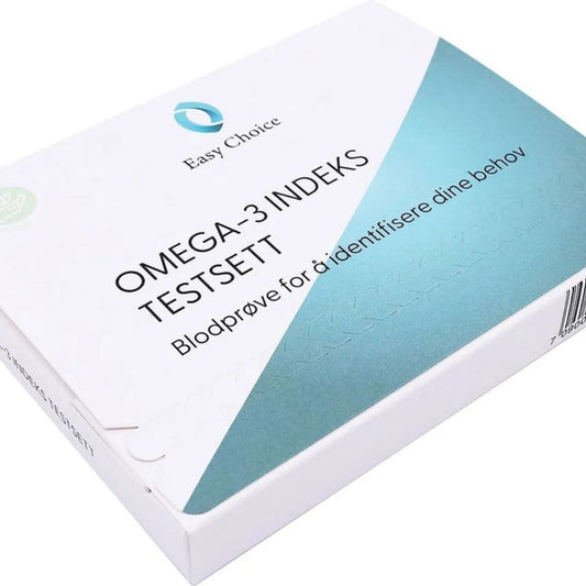 Easychoice Omega-3 Indeks testsett, forside
