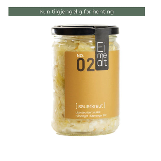 Sauerkraut – Håndlaget & Upasteurisert - 390 ml
