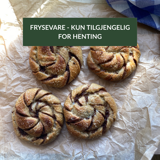 Surdeigssnurrer 4- pakning (fryst) – kun henting