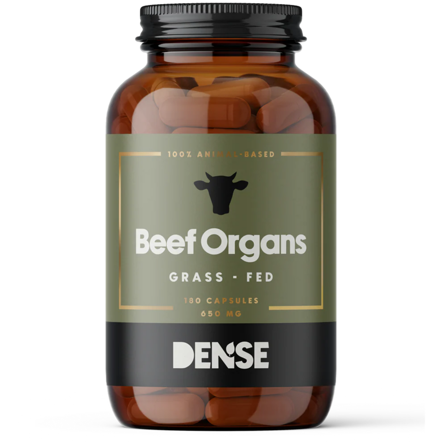 DENSE Beef Organs - 180 kapsler