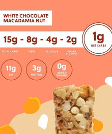 Nola Bar- White Chocolate-Nutrition
